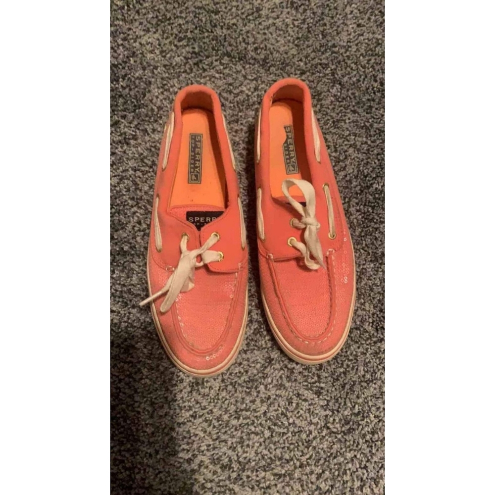 Sperry Sequin Boat Shoes